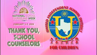 Counselor Week Proclamation Event at United High February 9 2024 [upl. by Kcaz]