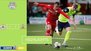 Cliftonville 30 Glenavon Highlights [upl. by Etnoel]