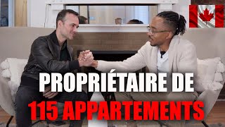 Il achète 115 appartements en 7 ans  Investir au Canada FlowMonkam [upl. by Ahsenhoj420]