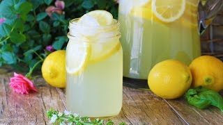 How to Make Homemade Lemonade Using Real Lemons [upl. by Eurd68]