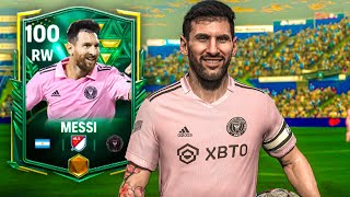 100 OVR Ankara MESSI  The Best Card in FC MOBILE [upl. by Bebe]