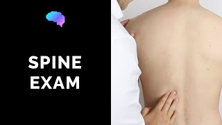 Spine Examination  OSCE Guide  UKMLA  CPSA [upl. by Arne]