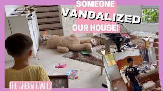 SOMEONE TRASHED OUR HOUSE 🏠😩 [upl. by Vez561]