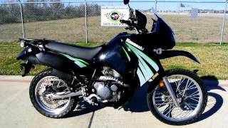 2009 Kawasaki KLR650 Black KLR 650 Overview [upl. by Eirrol]