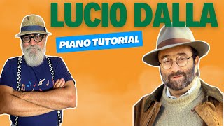 Tino Carugati Lezione di Piano n 344 Lucio Dalla quotLanno che verràquot tutorial [upl. by Nnaeinahpets]