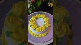 Venila flavour Cake 😍viralvideo cake trandingshorts trandingreels cake [upl. by Jerz62]