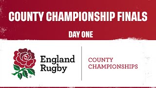 LIVE at Twickenham  County Championship Finals  Day one [upl. by Idnerb]