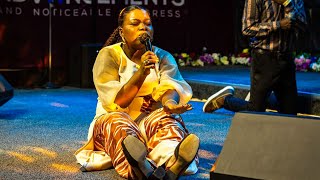 SUNMISOLA AGBEBI ANOINTED POWERFUL EXCEPTIONAL WORSHIP MINISTRATION AT PRAISE ABLAZE 2024 [upl. by Lleirbag541]