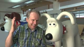 Newshound Gromit by Nick Park Behind the Scenes [upl. by Kalli509]