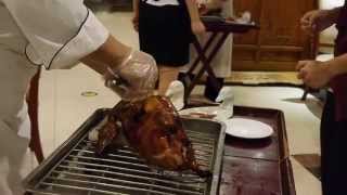 Peking duck  Canard laqué de Pékin 北京烤鸭 [upl. by Bohun698]