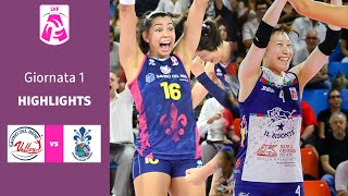 Scandicci  Firenze  Highlights  1 Giornata Campionato 2324  Lega Volley Femminile [upl. by Htez47]