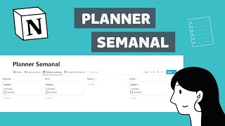 Notion  Cómo hacer una lista de tareas y planificación semanal [upl. by Jandy571]