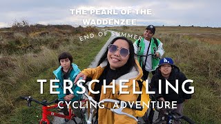 Cycling Adventure in Terschelling with the Osmo Action 5 Pro Parel van de Waddenzee [upl. by Peih]