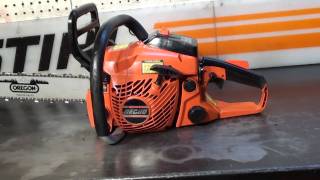 The chainsaw guy shop talk Echo CS 370 chainsaw 5 11 [upl. by Vanda]