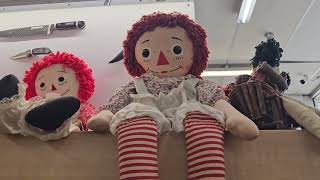 Antique Toys Cherished Classics Raggedy Ann and Andy [upl. by Oinoitna]