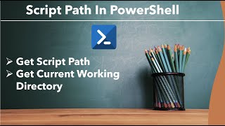 PowerShell  Get Script Path  How to get current PowerShell script path [upl. by Nowtna]