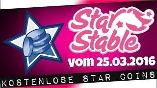 Free  Gratis Star Coins  Star Stable Online SSO  Code vom 250316 [upl. by Gabriello871]