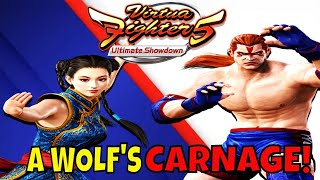 A WOLFS CARNAGE Pai Chan VF5US Gameplay [upl. by Faust]