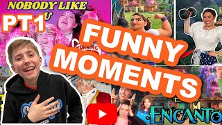 SHARPE FAMILY SINGERS YOUTUBE FUNNY MOMENTS 🤣 Compilation [upl. by Aihsatal955]