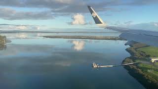 Landing Auckland Airport New Zealand May 2024 [upl. by Peer463]