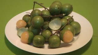 Quenepas How to Eat Quenepa Fruit [upl. by Palecek]