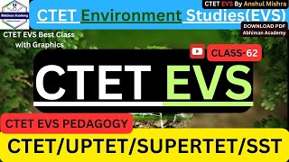 CTET Evs Pedagogy Class in Hindi  CTET Environment Studies Important Questions  CTET EVS Class [upl. by Edris]