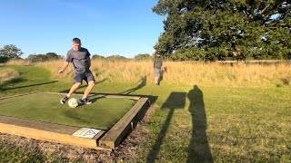 Footgolf with the boys winner takes all 💰💰 [upl. by Attoynek]