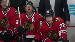 Kane finds Panarin on the fly for great goal [upl. by Robers]