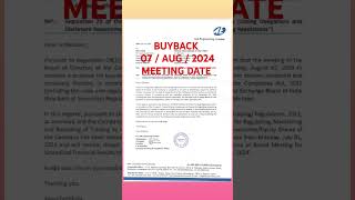 💥 Buyback 💥 AIA engineering Ltd share buyback update stockmarket bse nse trending trading [upl. by Berlauda]