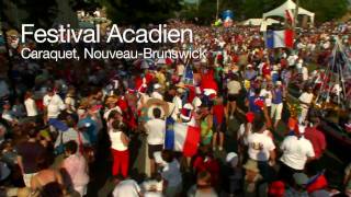 Festival Acadien  Caraquet NouveauBrunswick Canada [upl. by Adnarym]