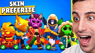 Scelgo la Mia Skin PREFERITA di Ogni Brawler Brawl Stars ITA [upl. by Fernas]