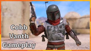 Cobb Vanth Gameplay Star Wars Battlefront 2 [upl. by Buzz543]