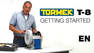 Tormek T8 sharpening system Getting Started with Alan Holtham [upl. by Larimer]