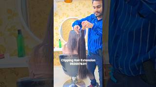 Clipping Hair Extension indore praveenhairwig viralvideo tranding papular viralreels viralsong [upl. by Ellehcim]