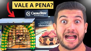 🍫Franquia Cacau Show é Furada ou Vale a Pena Valor Franquia Cacau Show Container [upl. by Mcdade]