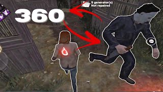 Survivor 360 COMPILATION  DBD Mobile [upl. by Naesal518]