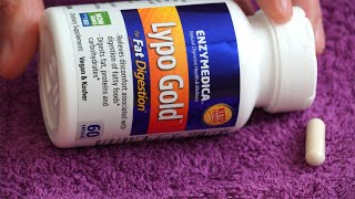 Review of Enzymedica Lypo Gold For Fat Digestion  60 Capsules [upl. by Ecnedurp]