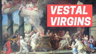 VESTAL VIRGINS EXPLAINED ROMAN RELIGION [upl. by Aicina]