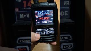 YAESU FT5D APRS Beacon TX [upl. by Amek]