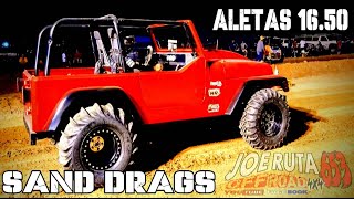 categoría aletas 1650 en pista los kekos sand drags 4x4 off road [upl. by Attolrahc]