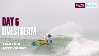 Livestream Day 6  GKA KiteSurf World Cup Dakhla 2024 [upl. by Junji]