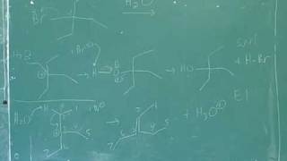 SN2 SN1 E2 and E1 reactions 14 [upl. by Ayhtin]