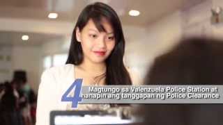 Valenzuela City Online Police Clearance [upl. by Ecnerolf934]