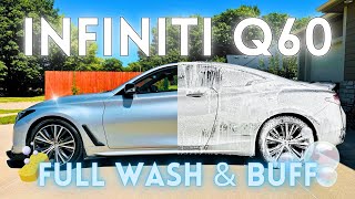 Infiniti Q60 Deep Clean  Wash Buff amp Detail [upl. by Elrod979]