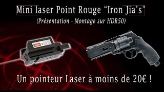 Un laser quotpoint rougequot à moins de 20 euros sur Umarex HDR50 [upl. by Hafeetal]