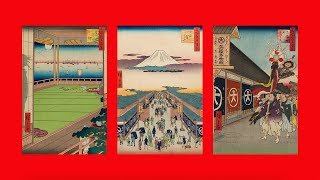 Hiroshige’s 100 Famous Views of Edo feat Takashi Murakami at the Brooklyn Museum [upl. by Anirroc]