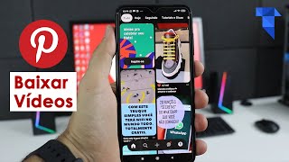 COMO BAIXAR VÍDEO DO PINTEREST PELO CELULAR [upl. by Eidnil]