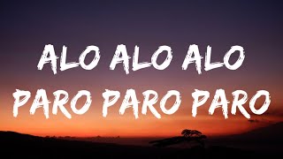 NEJ  Alo Alo Alo Paro Paro Paro Song TikTok Speed Up Lyrics [upl. by Ragen609]