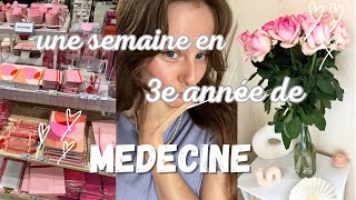 VLOG  ma première semaine en troisième année de médecine [upl. by Annuahsal]