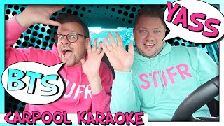 CARPOOL KARAOKE BTS  Our Road Trip TOP 5 BTS Songs [upl. by Blatt]